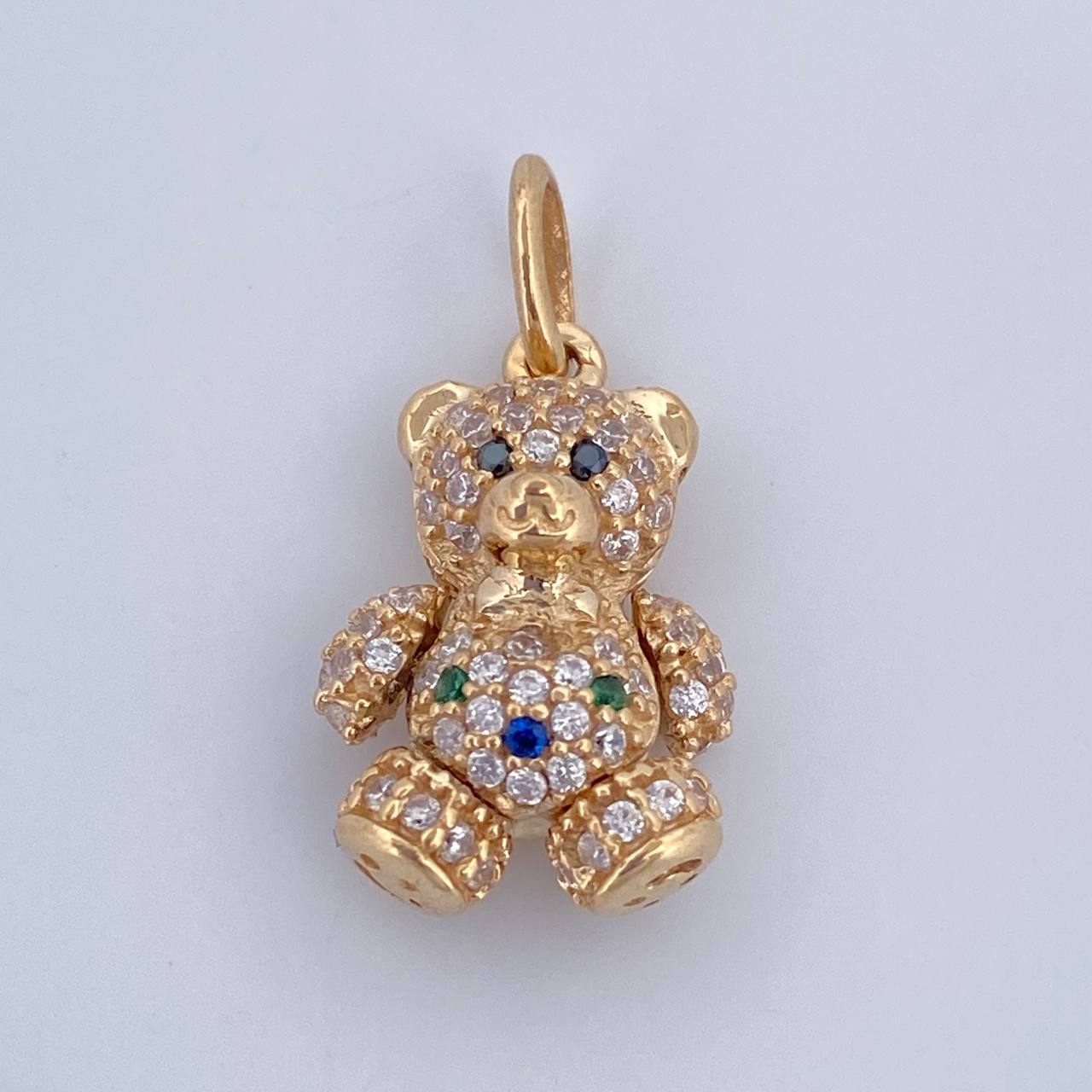 Bear Pendant 2.7gr / 2cm / 0.8in / 18K Gold $