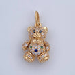 Bear Pendant 2.7gr / 2cm / 0.8in / 18K Gold $