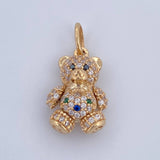 Bear Pendant 2.7gr / 2cm / 0.8in / 18K Gold $