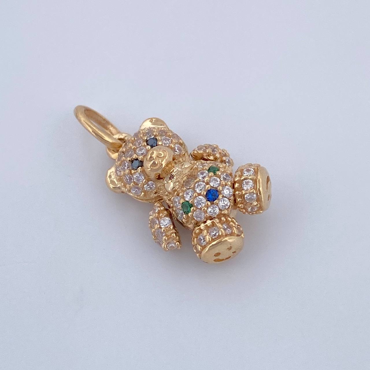 Bear Pendant 2.7gr / 2cm / 0.8in / 18K Gold $