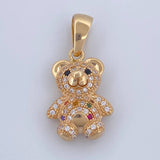 Pendant Bear 3.55gr / 2.5cm / 18K Gold $