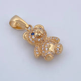 Pendant Bear 3.25gr / 2.5cm / 18K Gold $