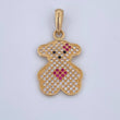 Pendant Bear Ts 2.4gr / 3cm / 18K Gold $