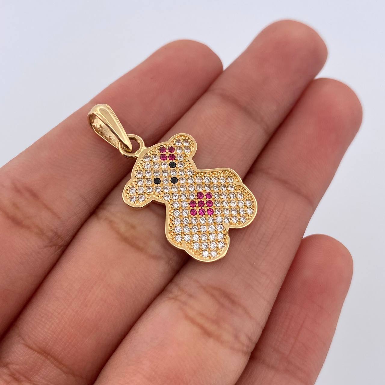 Pendant Bear Ts 2.4gr / 3cm / 18K Gold $