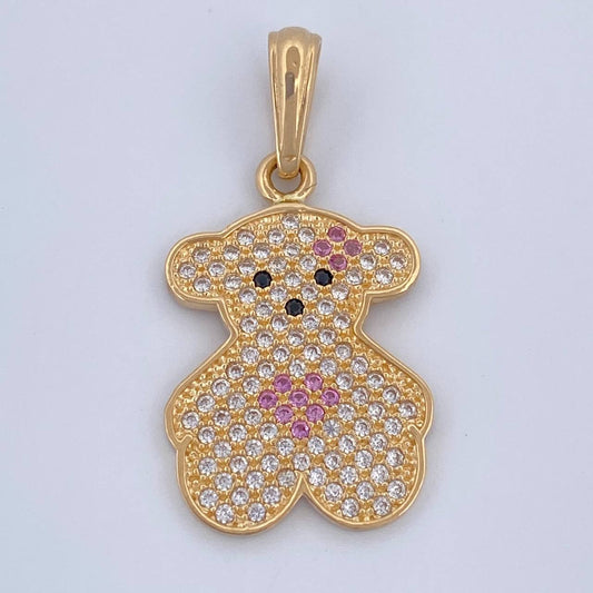 Pendant Bear Ts 2.45gr / 3cm / 18K Gold $