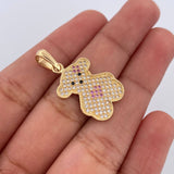 Pendant Bear Ts 2.45gr / 3cm / 18K Gold $