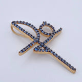 Faith Cross Pendant 3.05gr / 3.8cm / 1.5in / 18K Gold $