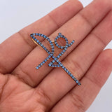 Faith Cross Pendant 3.05gr / 3.8cm / 1.5in / 18K Gold $