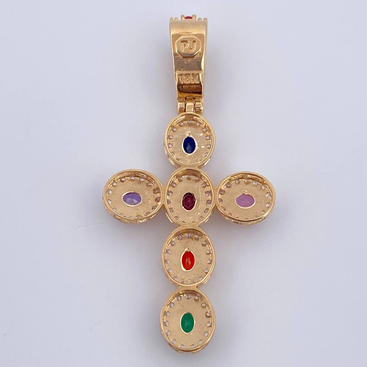 Pendant Dense Cross 4.8gr / 4.5cm (1.8 inches) / 18K Gold $