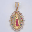 Dije Virgen Guadalupe 13.8gr / 6cm / Oro 18K $