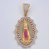 Dije Virgen Guadalupe 13.8gr / 6cm / Oro 18K $
