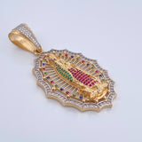 Dije Virgen Guadalupe 13.8gr / 6cm / Oro 18K $