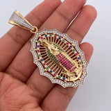 Dije Virgen Guadalupe 13.8gr / 6cm / Oro 18K $