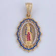 Virgin Guadalupe Pendant 4.35gr / 3.6cm / 18K Gold $