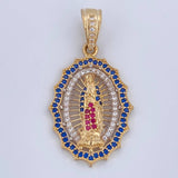 Virgin Guadalupe Pendant 4.35gr / 3.6cm / 18K Gold $