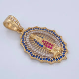 Virgin Guadalupe Pendant 4.35gr / 3.6cm / 18K Gold $