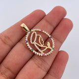Pendant Virgin Mary 2.85gr / 3.1cm / 18K Gold $