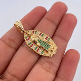 Virgin Guadalupe Pendant 5.55gr / 3.4cm / 18K Gold $