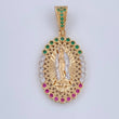 Virgin of Guadalupe Pendant 4.35gr / 3.4cm / 18K Gold $