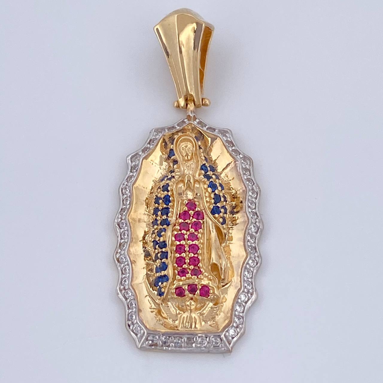 Virgin Guadalupe Pendant 5.4gr / 3.7cm / 18K Gold $