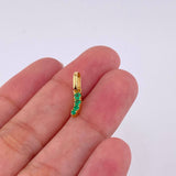 Dije Trinity Esmeraldas 13pts 0.65gr / 1.5cm / Oro 18K ©