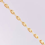 Cadena GC Rustica 7.85g / 20 in / 3.65mm Oro Amarillo 18K
