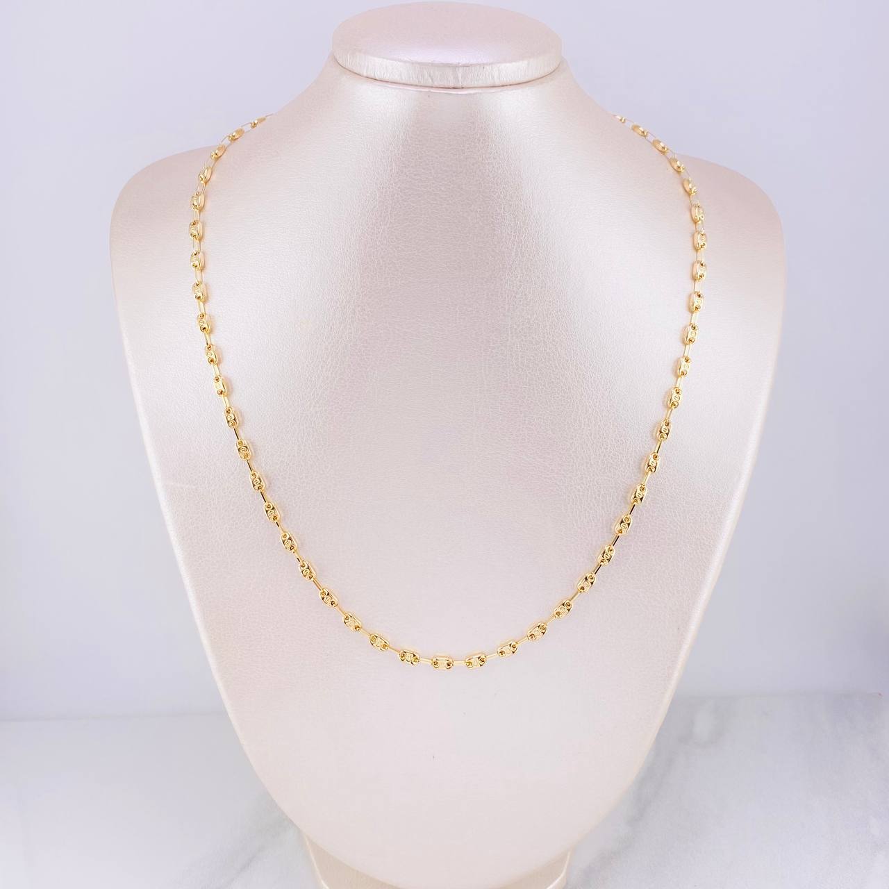 Cadena GC Rustica 7.85g / 20 in / 3.65mm Oro Amarillo 18K