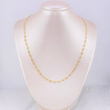 Cadena GC Rustica 7.85g / 20 in / 3.65mm Oro Amarillo 18K