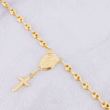 Pulso Denario GC Virgen Milagrosa 2.45g / 7 in / 3.4mm Oro Amarillo 18K