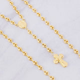 Rosario GC Virgen Milagrosa 8.6g / 26 in / 3.75mm Oro Amarillo 18K