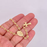 Rosario GC Virgen Milagrosa 7.35g / 20 in / 3.75mm Oro Amarillo 18K