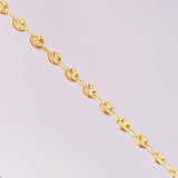 Rosario GC Virgen Milagrosa 6.45g / 22 in / 3.45mm Oro Amarillo 18K