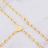 Rosario GC Virgen Milagrosa 7.1g / 20 in / 3.75mm Oro Amarillo 18K