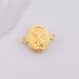 Charm San Miguel Arcangel 0.55g / 3/4 in 18K Yellow Gold