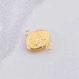 Charm Saint Michael Archangel 0.5g / 1/2 in Yellow Gold 18K