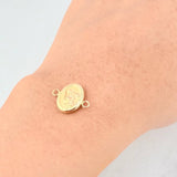 Herraje San Miguel Arcangel 0.45g / 3/4 in Oro Amarillo 18K