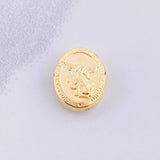 Herraje San Miguel Arcangel 0.45g / 1/2 in Oro Amarillo 18K