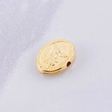 Dije San Miguel Arcangel 0.4g / 1/2 in Oro Amarillo 18K