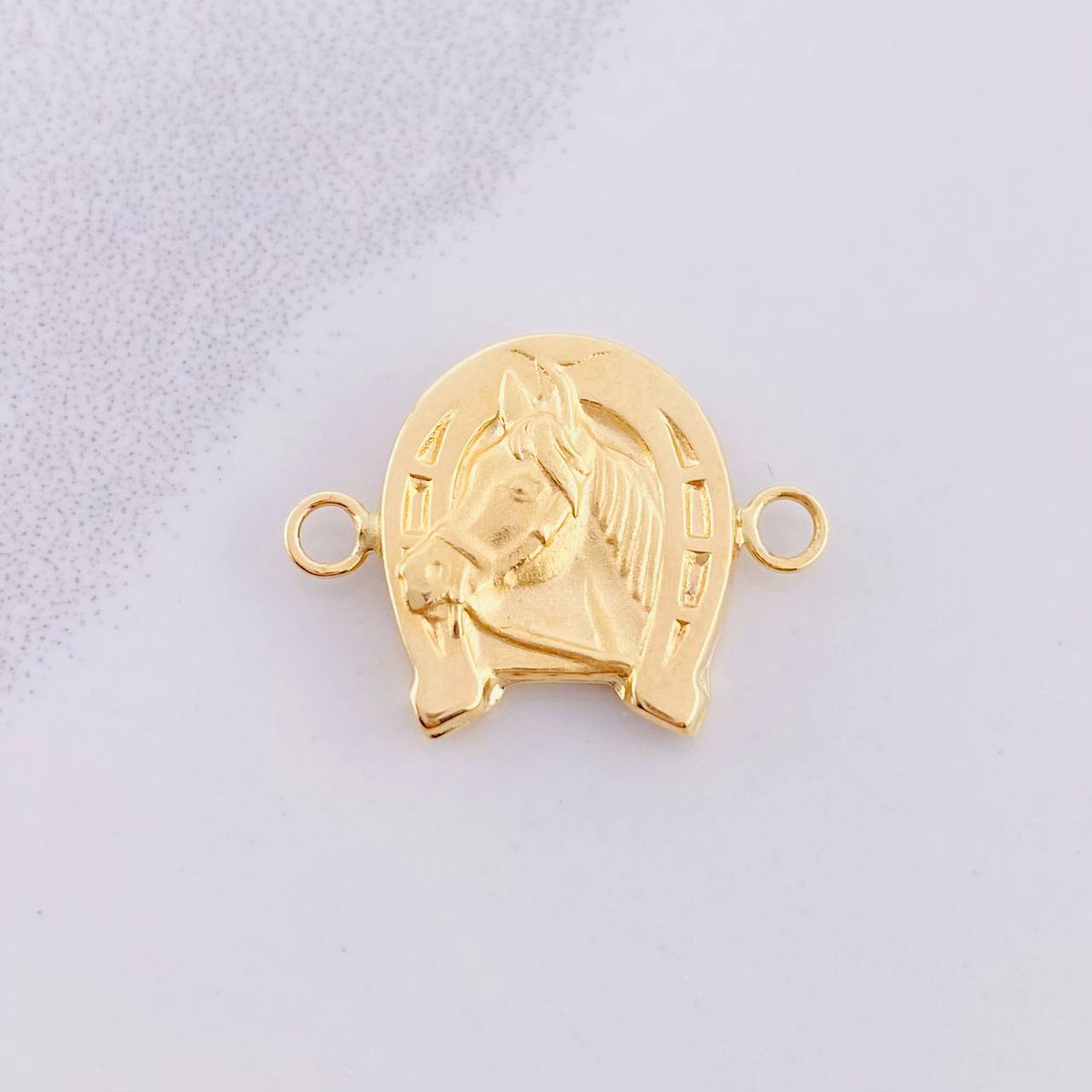 Herraje Herradura Caballo 1.05g / 3/4 in Oro Amarillo 18K