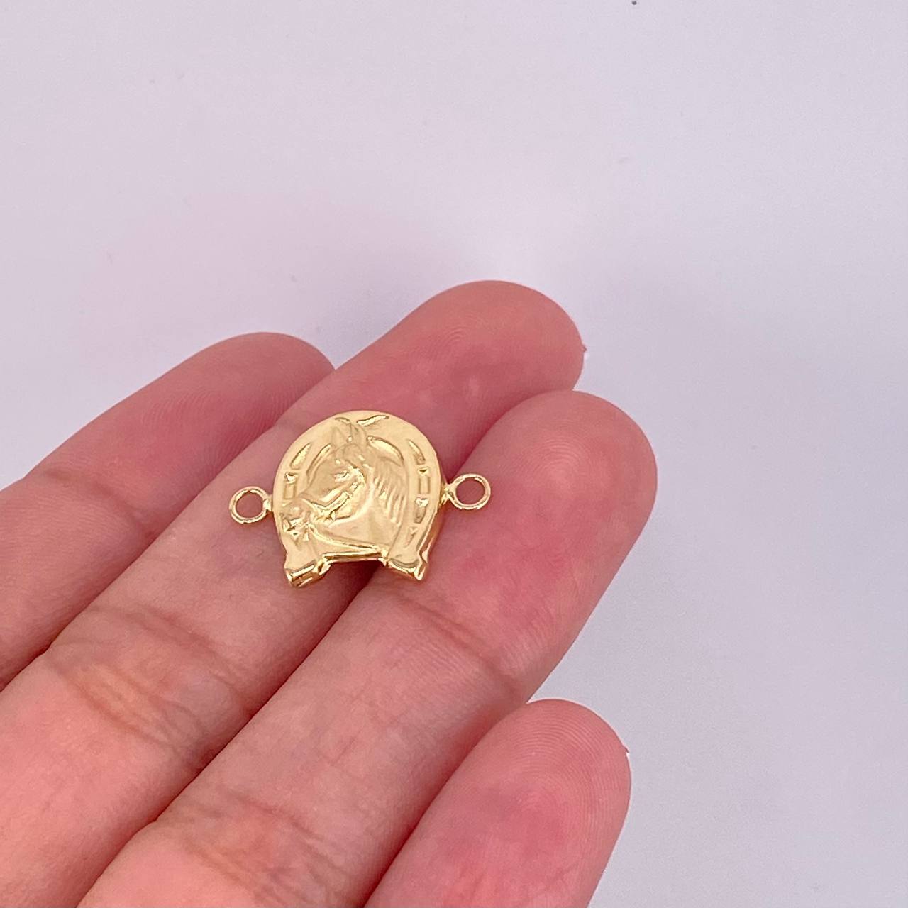 Charm Horse Shoe 1.15g / 3/4 in Yellow Gold 18K