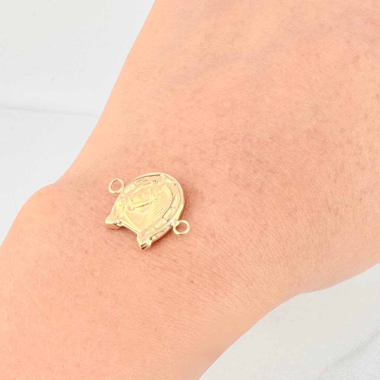 Herraje Herradura Caballo 1.05g / 3/4 in Oro Amarillo 18K