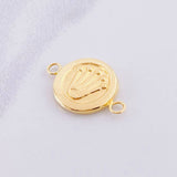 Charm Crown 0.8g / 3/4 in Yellow Gold 18K