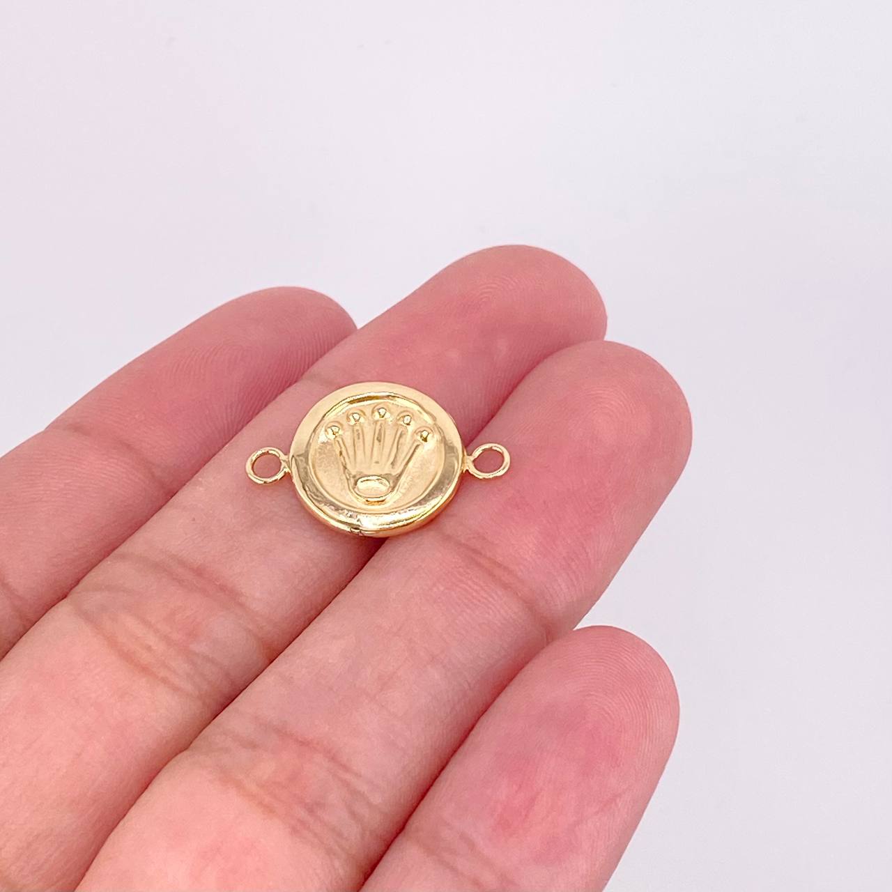 Charm Crown 0.8g / 3/4 in Yellow Gold 18K