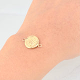 Charm Crown 0.8g / 3/4 in Yellow Gold 18K