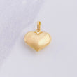 Dije Corazón 1g / 3/4 in Oro Amarillo 18K