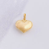 Dije Corazón 1g / 3/4 in Oro Amarillo 18K