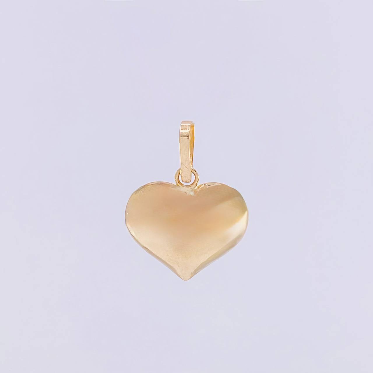 Pendant Heart 1g / 3/4 in Yellow Gold 18K