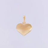 Pendant Heart 1g / 3/4 in Yellow Gold 18K