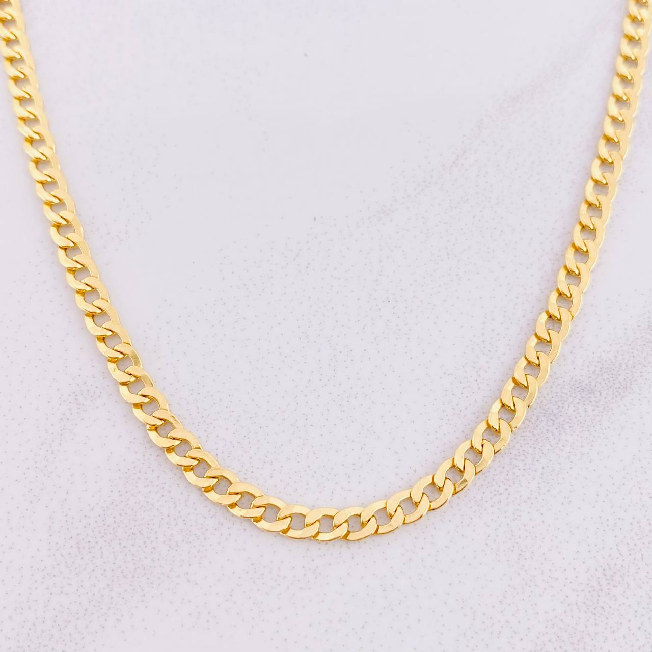 Cuban Links 7.35g / 24 in / 3.4mm Yellow Gold 18K