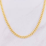 Cuban Links 7.35g / 24 in / 3.4mm Yellow Gold 18K